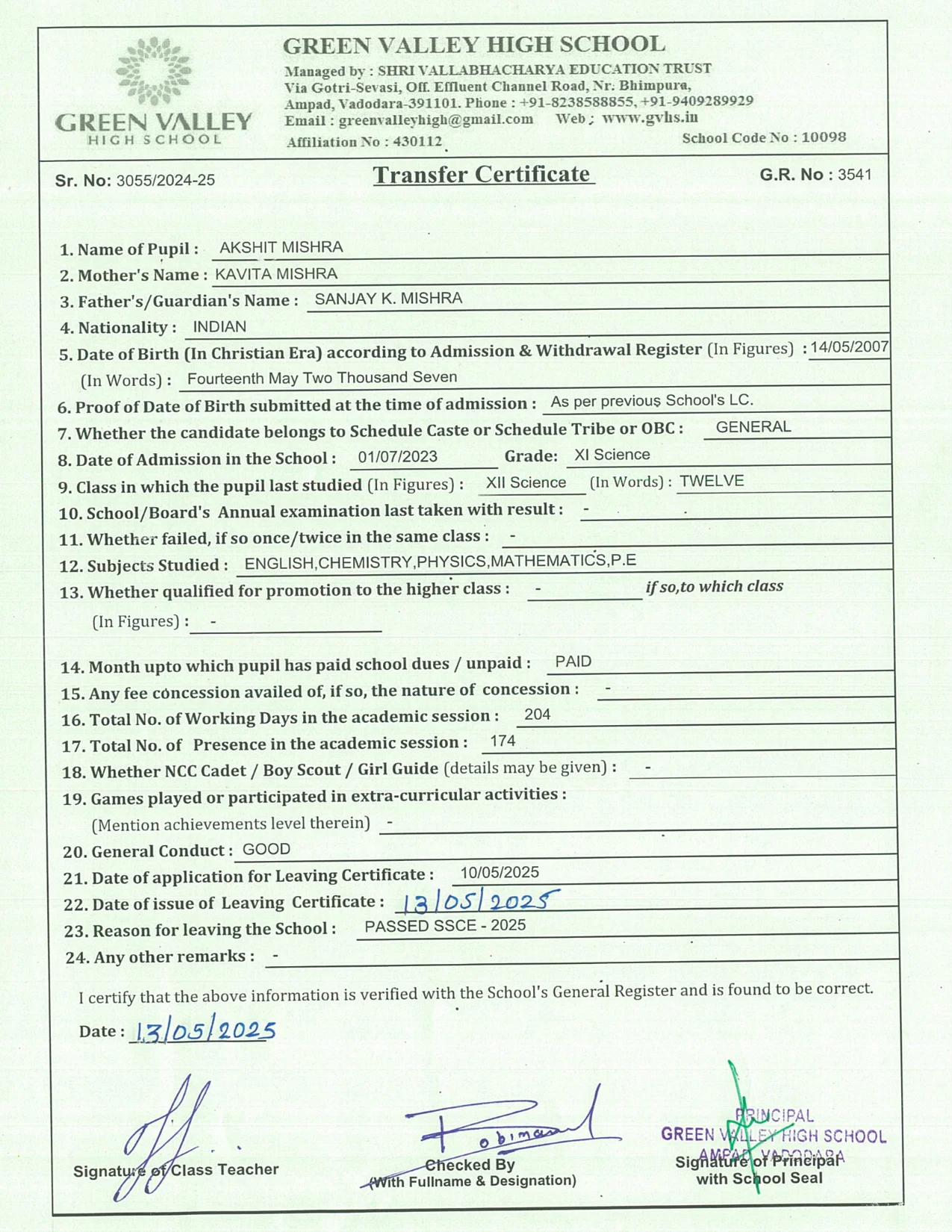 3541 - Akshit Mishra