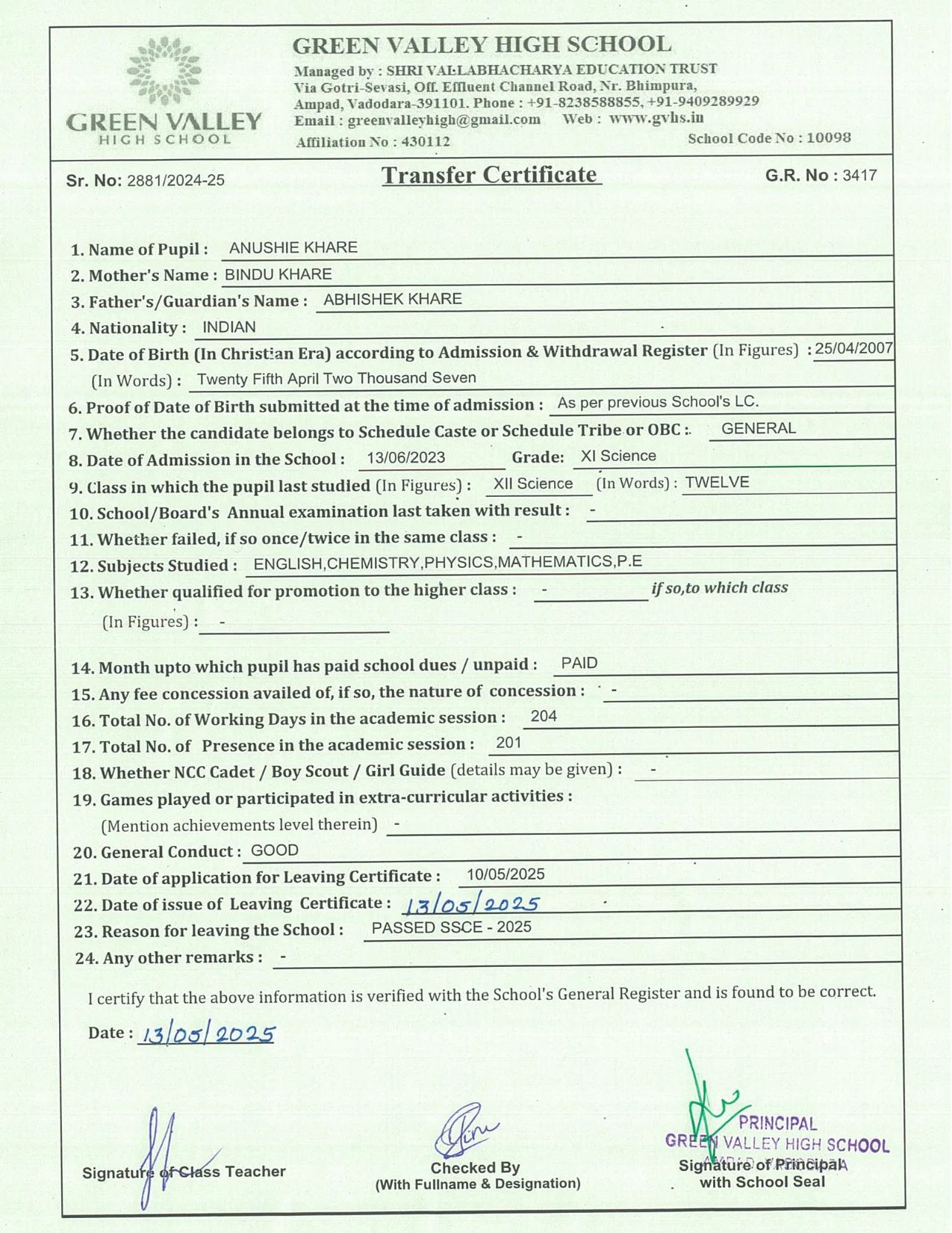 3417 - Anushie Khare