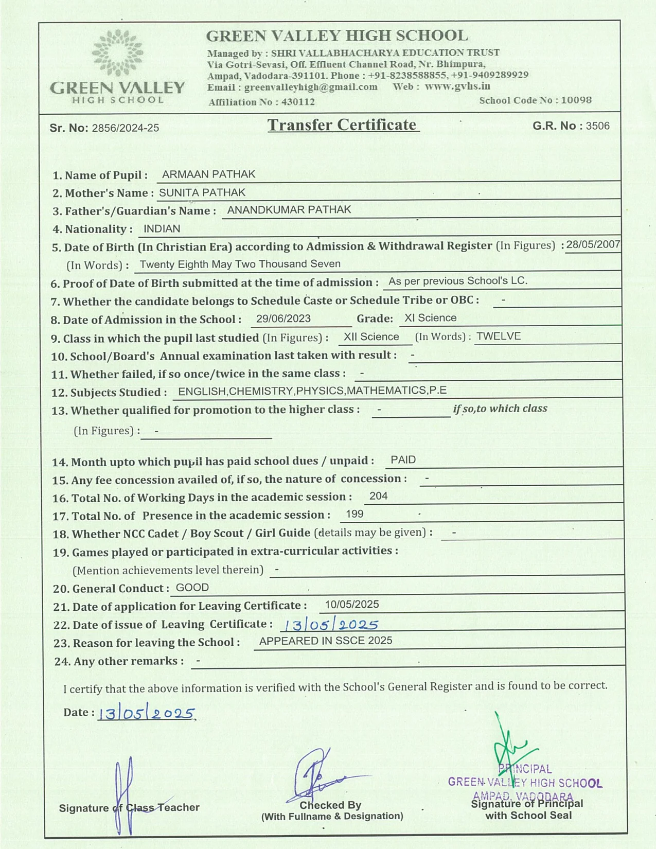 3506 - Armaan Pathak