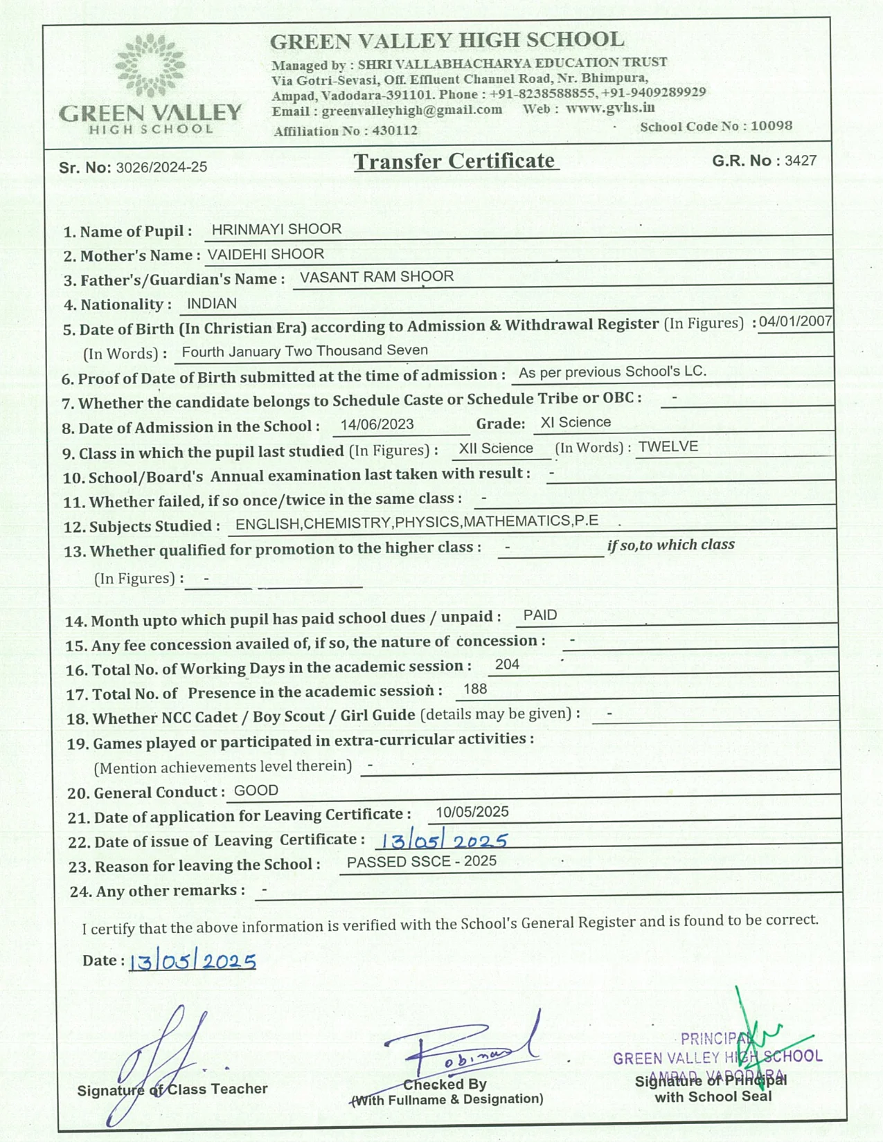 3427 - Hirnmayi Shoor