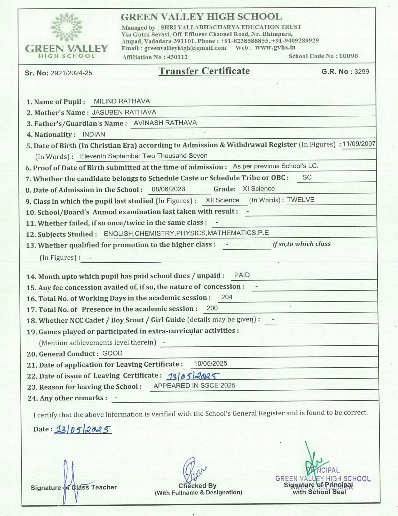 3299 - Milind Rathava