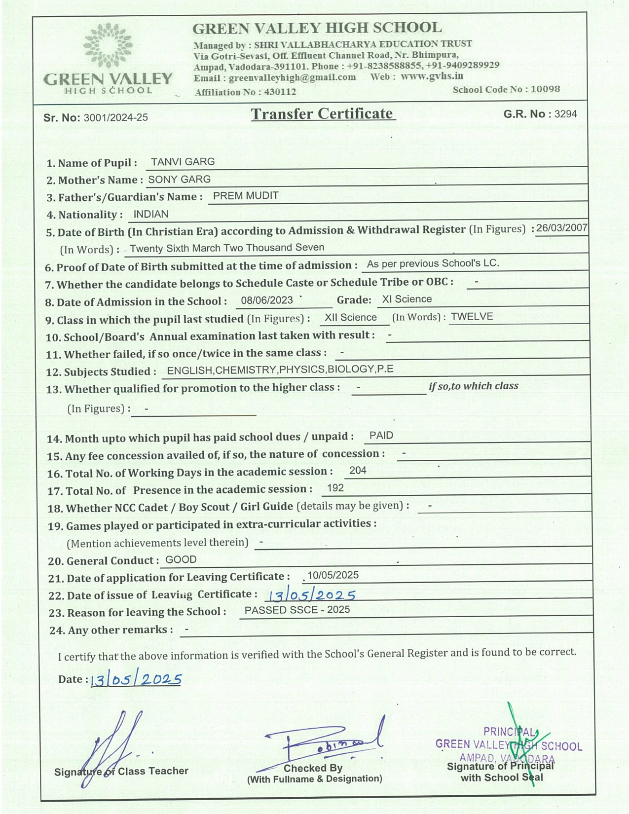 3294 - Tanvi Garg